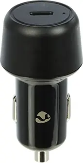 Nedis зарядка в машину 30W 1x USB-C black