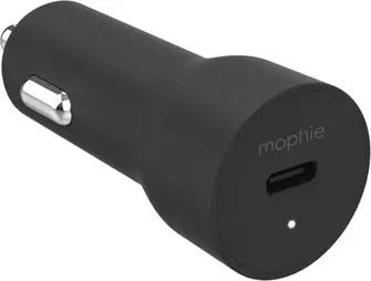 mophie зарядка в машину USB-C PD 18W black