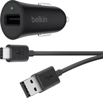 Belkin BoostUp Quick Charge 3.0 зарядка в машину incl. USB USB-C cable black