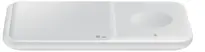 Samsung wireless Charger Duo with travel adapter white