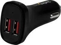 StarTech Dual port USB зарядка в машину 24W/4.8A black