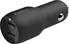 Belkin BoostCharge Dual USB-A зарядка в машину 24W black