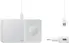 Samsung wireless Charger Duo with travel adapter white