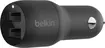 Belkin BoostCharge Dual USB-A зарядка в машину 24W black
