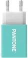 Celly Pantone wall Charger USB white/light blue