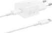 Samsung Schnellladeadapter with data cable 25W white