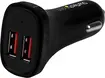 StarTech Dual port USB зарядка в машину 24W/4.8A black