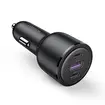 Ugreen USB C зарядка в машину 69W 3-Ports black