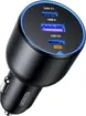 Ugreen USB C зарядка в машину 130W 3-Ports black