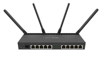MikroTik RouterBOARD RB4011 WLAN Router, 10x RJ-45, 1x SFP+