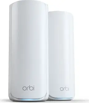 Netgear Orbi Wi-Fi 7, 770 series, BE11000, RBE772, Router and satellite set, double-Bundle