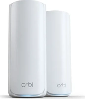 Netgear Orbi Wi-Fi 7, 770 Serie RBE772, BE11000, Router und Repeater Set, 2er-Bundle