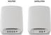 Netgear Orbi Wi-Fi 6, 760 Serie RBK762S, AX5400, Router und Repeater Set, 2er-Bundle